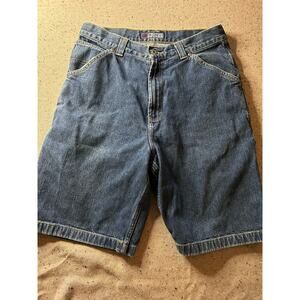 Vintage Structure Cargo Jorts Men’s 33 Y2K 90s Baggy Denim Shorts Dad-core